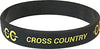 Cross Country Silicone Wrist Band [BJTB-CC]
