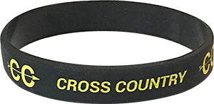 Cross Country Silicone Wrist Band [BJTB-CC]