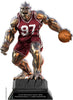 Beast Basketball Choose Your Number Acrylic Trophy - 10 inch Maroon [TACR10-BST-BK-MRN-Q]