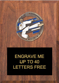 Martial Arts Dimensional Color Plaques
