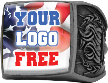Custom Full Color Championship Ring- Silver [RXGSFC-S-11]