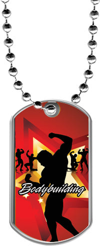 Bodybuilding Dog Tags [DTLAM2-BB]