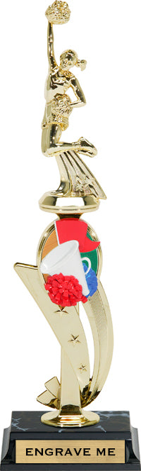 Cheer Color Scene Trophy [TSPB-CH]