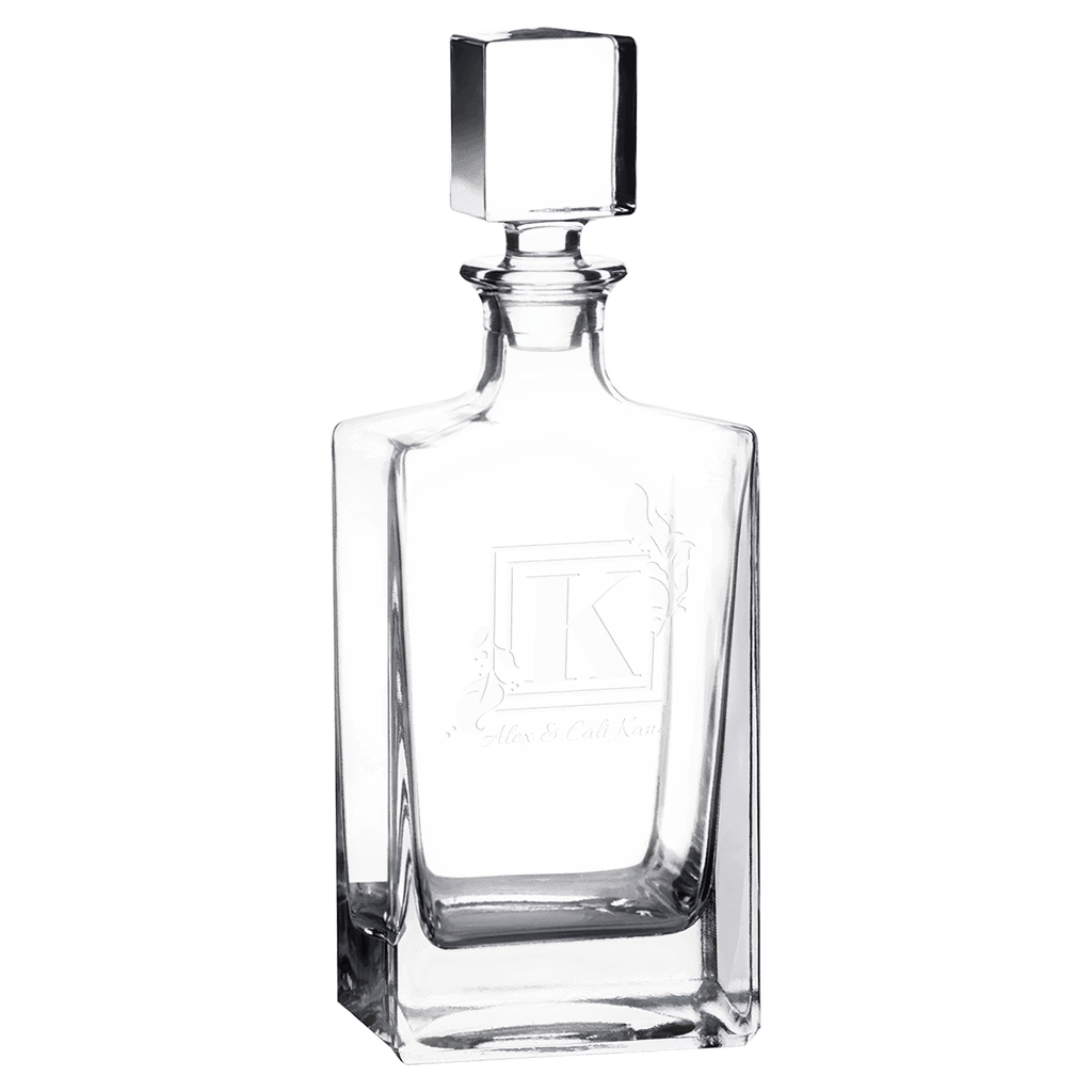 27oz Square Glass Decanter [DWJ351]