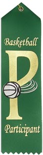 Basketball Particpant Event Ribbon [R8SER-BK-PART]