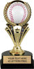 Baseball Trophy with Spinning Ball [TSB2D-BS]