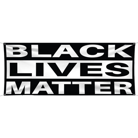 BLACK LIVES MATTER - Vinyl Banner [VB-POL-BLM3]