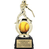 Softball Female All-Star Insert Trophy - 8.25 inch [TR57i-SB]