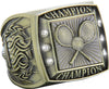 Championship Ring with Activity Insert- Tennis Gold [RGSJ-G-CHMP-TN]