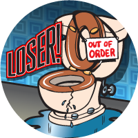 Loser Toilet Insert [BTD-1860]