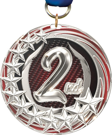 2nd Blasting Stars Medal - 2.25 inch [MSSB2-2ND]