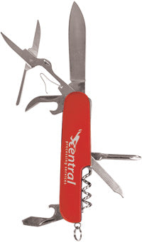 8 Function Multi-Tool- Red [MTL012-RED]