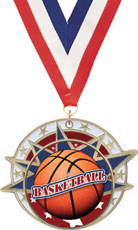 Basketball USA Insert Medals [M2USA-BKi-2312]