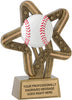 Baseball Stars and Stripes Resin Trophy [RCSS-BS]