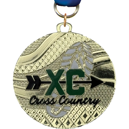 2" Cross Country Prime Diecast Medal [MTP2-CC]