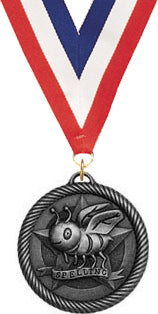 Spelling Bee Scholastic Medal- Silver [M2SCH-SP-S]