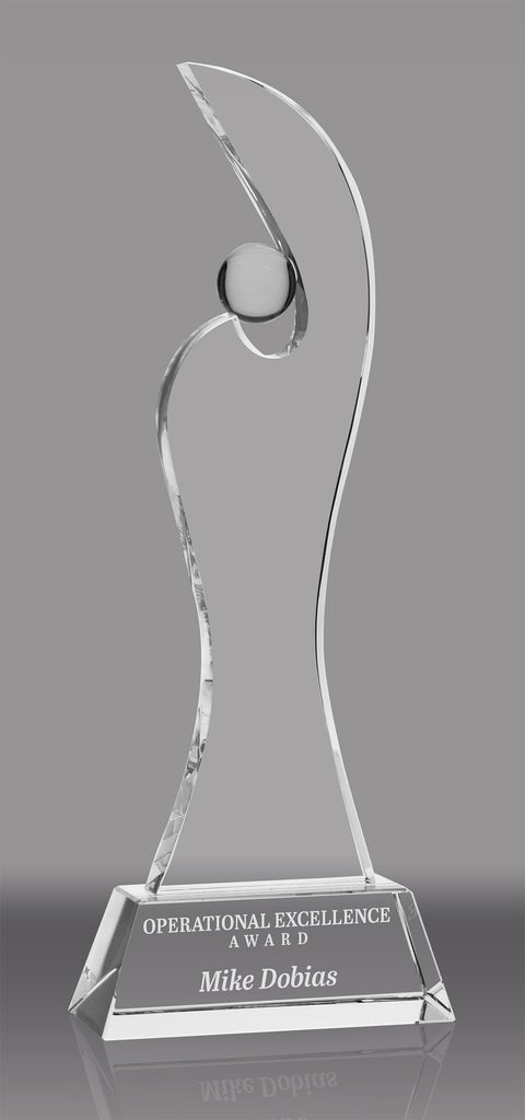 Uplifting Spirit Crystal Award - 11.5 inch [CF31-11-X]