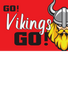 Viking Mascot Yard Sign - 24 x 18 inch [YS2418-MSCT-VKG]