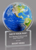 Acrylic Full Color Globe Award - 6 inch [ATGLB-6-Q]