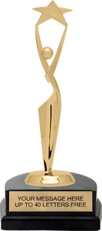 Figure on Marble Tone Horseshoe Bases [THSBF]