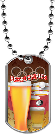 Beerlympics Dog Tags [DTLAM2-BRLMP]