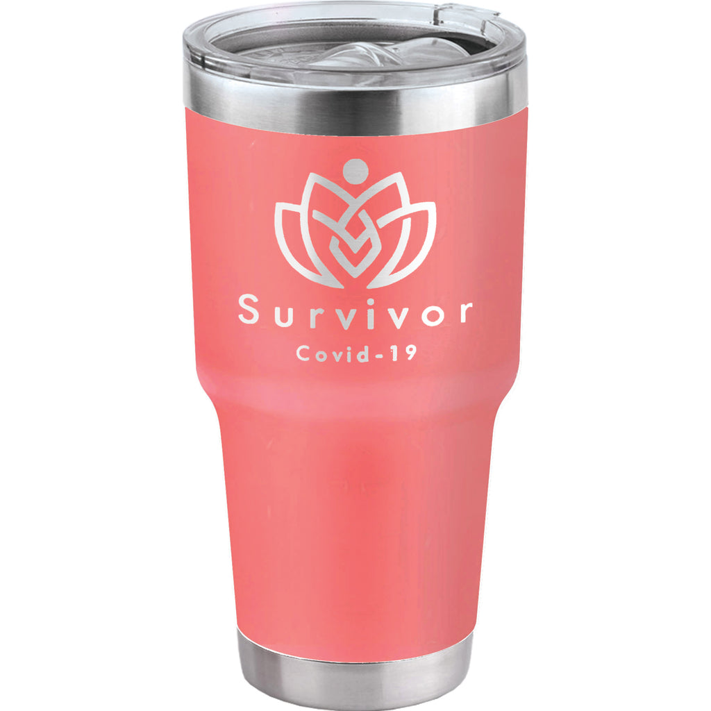 TahoeÂ© 30 oz Tumbler with Premium Lid - Coral [TMLG14-CRL]
