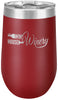 Polar Camel 16 oz Vacuum Insulated Stemless Tumbler - Maroon [SWGJ8XL-MRN]