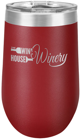 Polar Camel 16 oz Vacuum Insulated Stemless Tumbler - Maroon [SWGJ8XL-MRN]