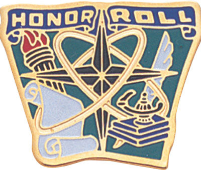 Honor Roll Enameled Pin [PCM-KN-68]