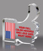 Comic Thumbs Up Full Color Acrylic Block- 4.25 inch [A75THM-4-FC-Q]