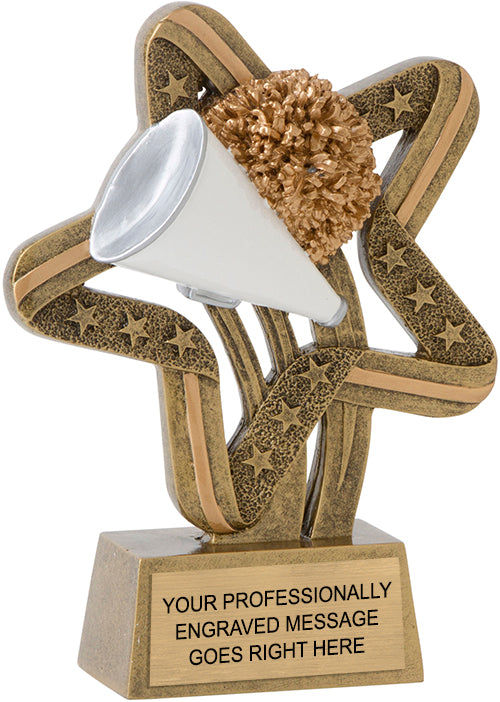 Cheer Stars and Stripes Resin Trophy [RCSS-CH]