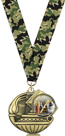 2" Art Insert Academic Medal [MAP2-i-ART-FAC]