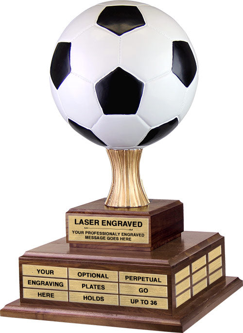 Soccer Twin Tier Perpetual Trophy [TPP2L-PD-SC]