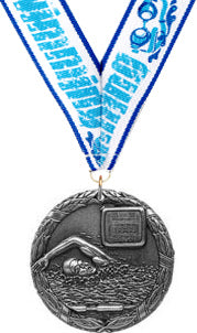 Swimming M2CX Medal- Silver [M2CX-SW-S]