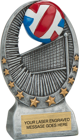 Volleyball Star Bright Resin Trophy [RGSR6-VB]