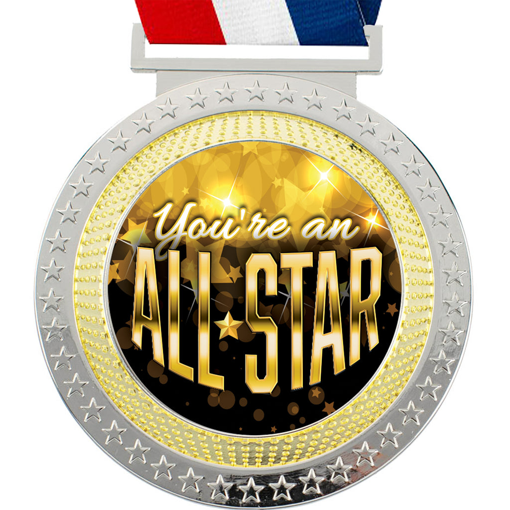 3.25" Dual Plated Diecast Insert Medal [MSDP3-i]