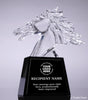 Crystal Horse Head Award - 8 inch [CM299-8]
