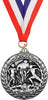 Triathlon Dimensional Medal- Silver [MSW2-TRI-S]