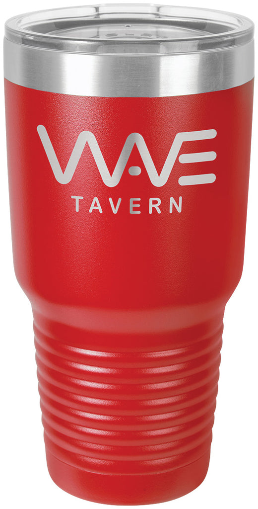 Polar Camel 30 oz. Ringneck Red Vacuum Insulated Tumbler w/Clear Lid [TVIJ303]