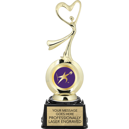 Love of Dance All-Star Insert Trophy - 9.25 inch [TR57i-DC]