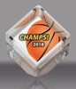 Custom Crystal Beveled Diamond Cube Award - 2.5 inch [CBDCUB2-FC]