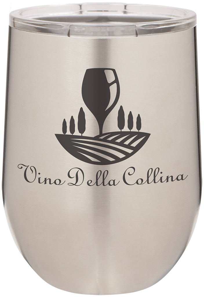 Polar Camel Vacuum Insulated Stemless Wine Glass - Stainless Steel [SWGJ8-STST]