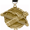 1.75 inch Archery Wreath Medal [MP18-AY-G]