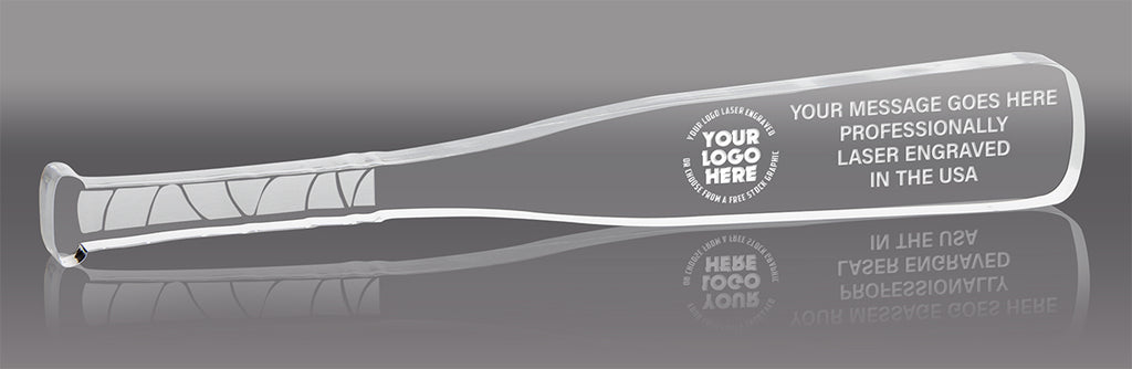 Acrylic Baseball Bat Award - 15 inch [ABAT-BS-15-Q]