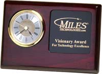 Rosewood Piano-Finish Clock [TDC530E]