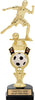 Soccer Trophy with Spinning Ball [TSB2DF2-SC]
