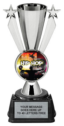 Silver Victory Star Insert Cup on Regal Base [TRGi-P506-S]