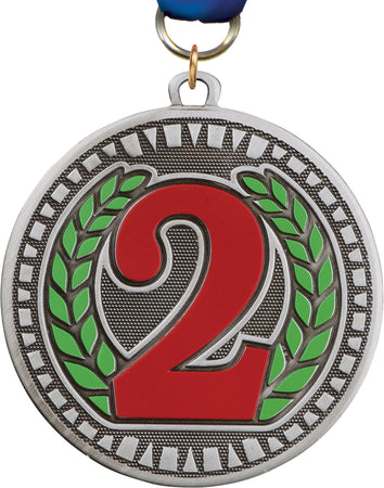 2nd Place 2 3/8" Velocity Medal [MPVLCT2-2ND]