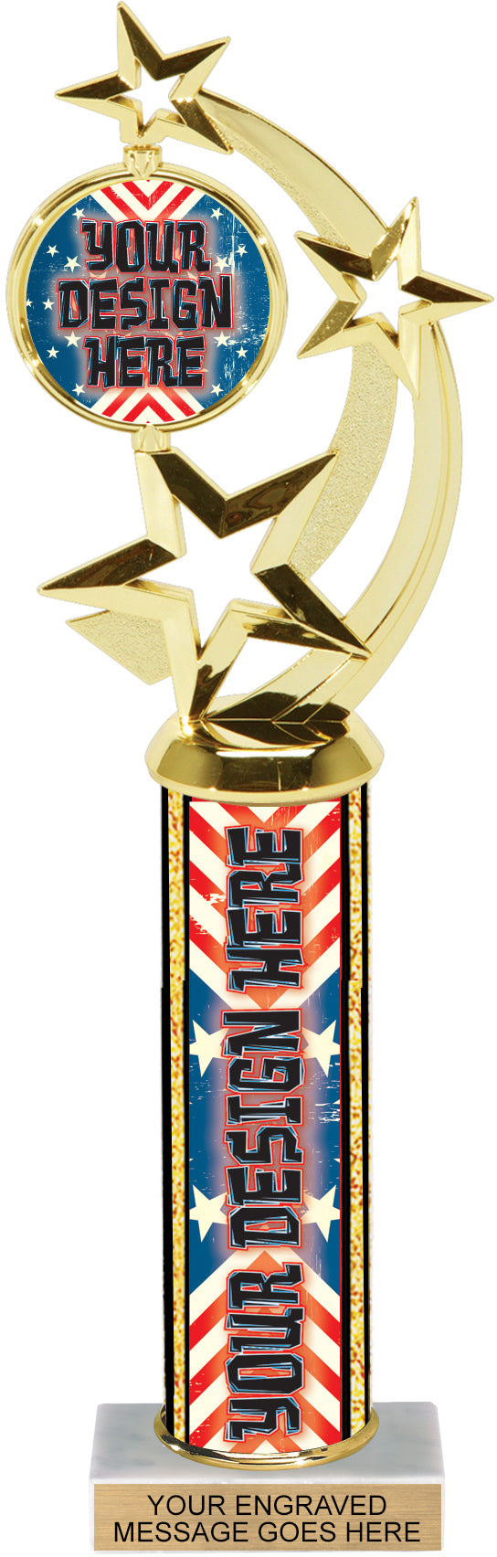 Custom Column & Insert Trophy - 13 inch [TXCI13-Z] – Trophy Depot