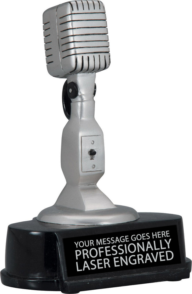 Vintage Microphone Resin Trophy [RM13-62]